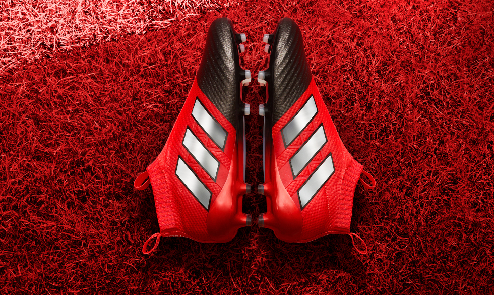 Download Adidas Voetbalschoenen Rood Zwart PNG