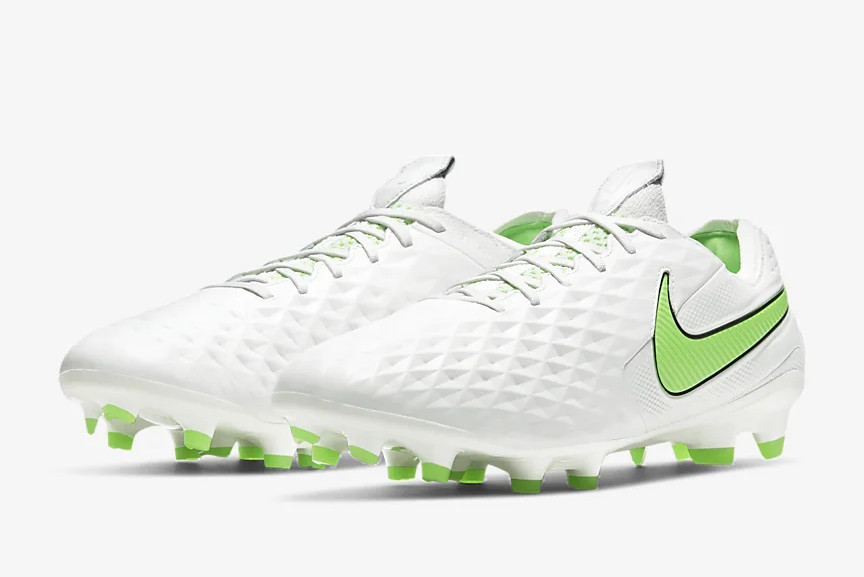 Irrigatie Pedagogie krijgen Wit/groene Nike Tiempo Legend voetbalschoenen - Spectrum pack -  Voetbal-schoenen.eu