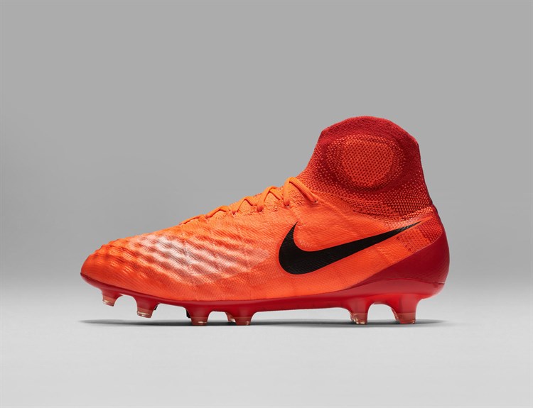 Fel -rode -nike -magista -obra -voetbalschoenen