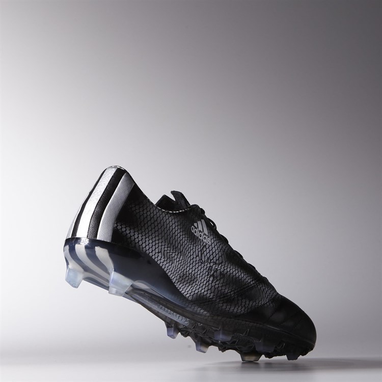 Zwarte Adidas F50 Zilver Adizero Voetbalschoenen