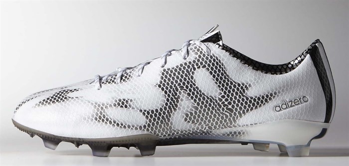 Witte Adizero F50 Voetbalschoenen (1)