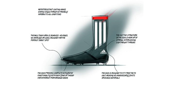 Adidas Primeknit FS voetbalschoenen met enkelsok