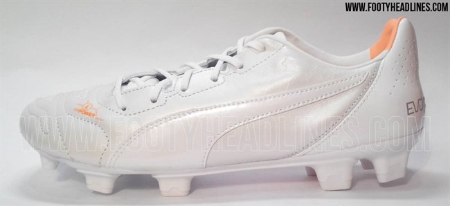 Witte Puma Evopower Voetbalschoenen 2015