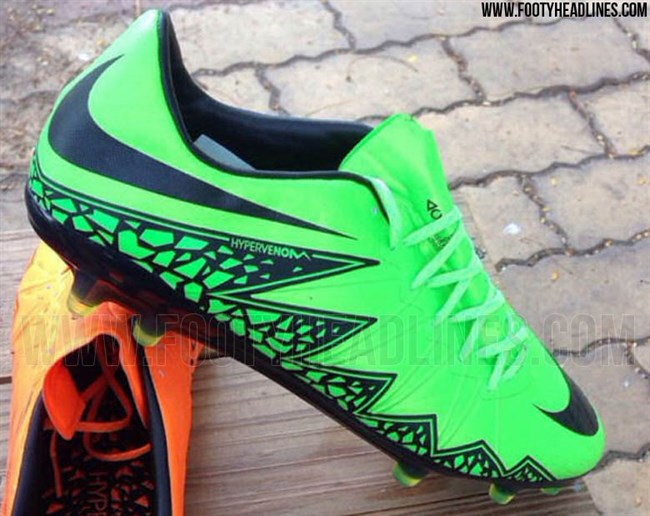 Groene Hypervenom Phinish Voetbalschoenen