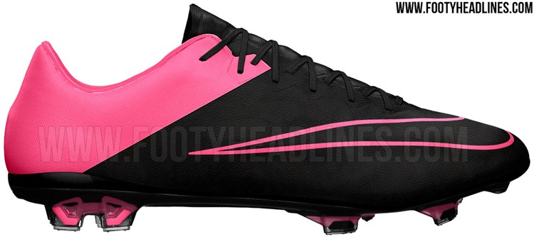 Zwart Roze Mercurial Vapor Voetbalschoenen