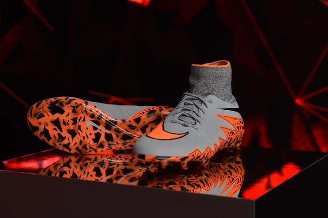 Grijze Nike Hypervenom II 2015 2