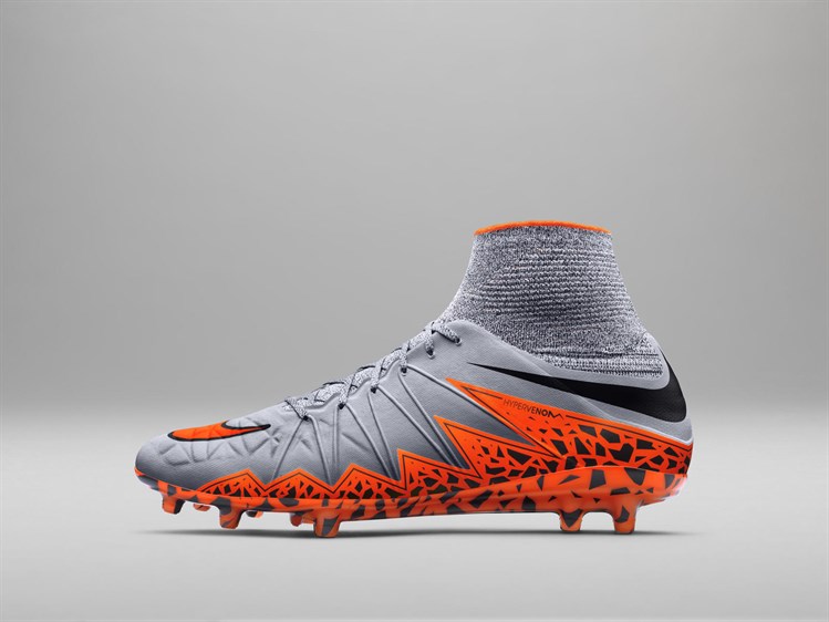 Grijze Nike Hypervenom II 2015 3