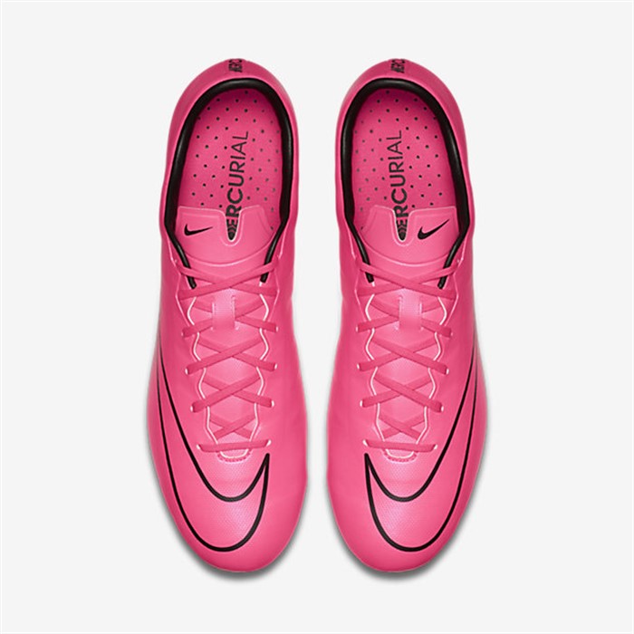 Bovenkant -roze -nike -mercurial -vapor -voetbalschoenen