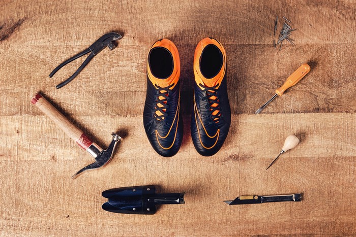 Nike -hypervenom -zwart -oranje -tech -craft