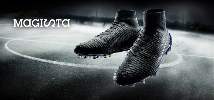 Zwarte Nike Magista Obra Voetbalschoenen Academy Pack