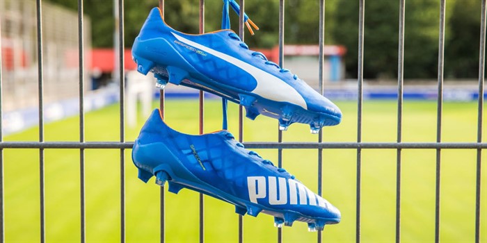 Blauwe Puma Evo SPEED SL Voetbalschoenen 4