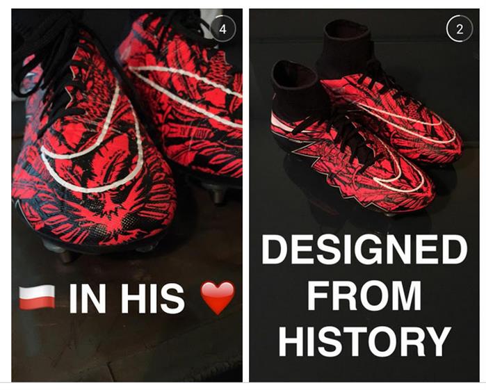 Lewandowski -print -hypervenom -schoenen