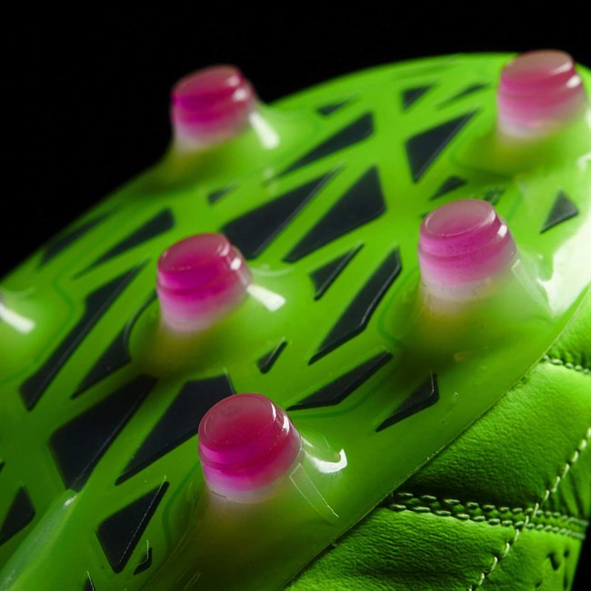 Leren -adidas -ace -voetbalschoenen -fel -groen