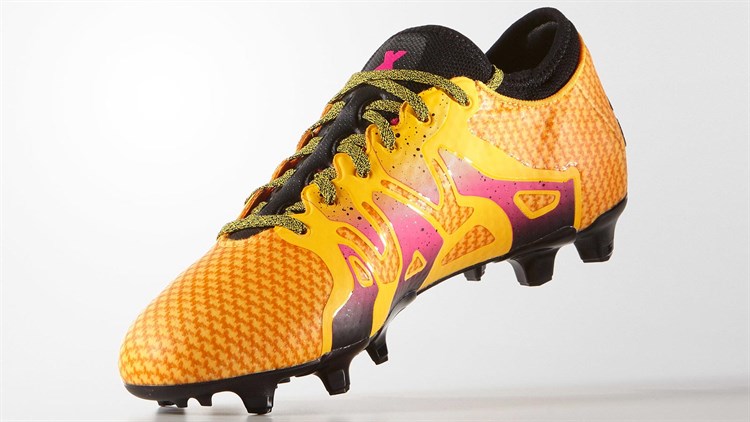 Nieuwe -goud -roze -adidas -x -voetbalschoenen