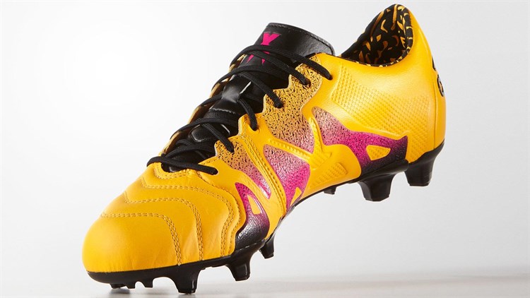 Leren -adidas -x -16-1-voetbalschoenen -goud -roze