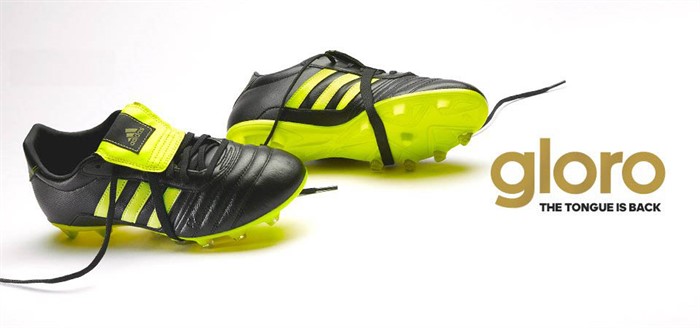Zwart -gele Adidas Gloro 15.1 Voetbalschoenen