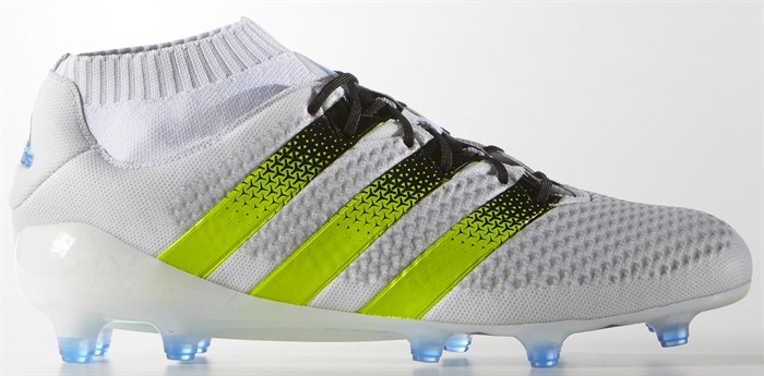 Witte Adidas Ace 16+ Primeknit Voetbalschoenen 2