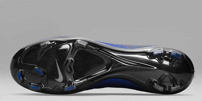 Blauwe Nike Mercurial Vapor X CR7 Voetbalschoenen 4