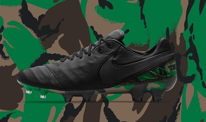 Nike -camo -tiempo -voetbalschoenen