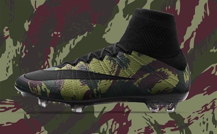 Nike -camo -mercurial -voetbalschoenen