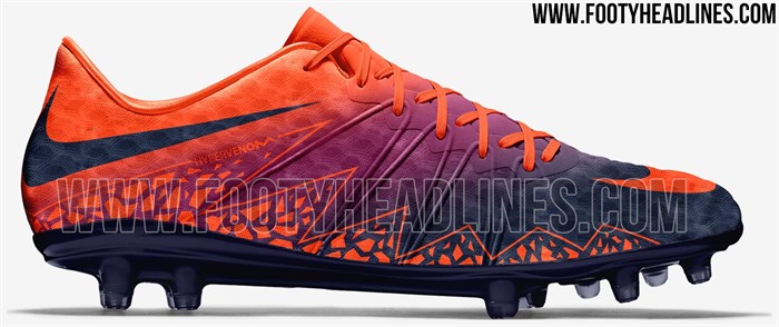 Paarse Nike Hypervenom Phinish Voetbalschoenen