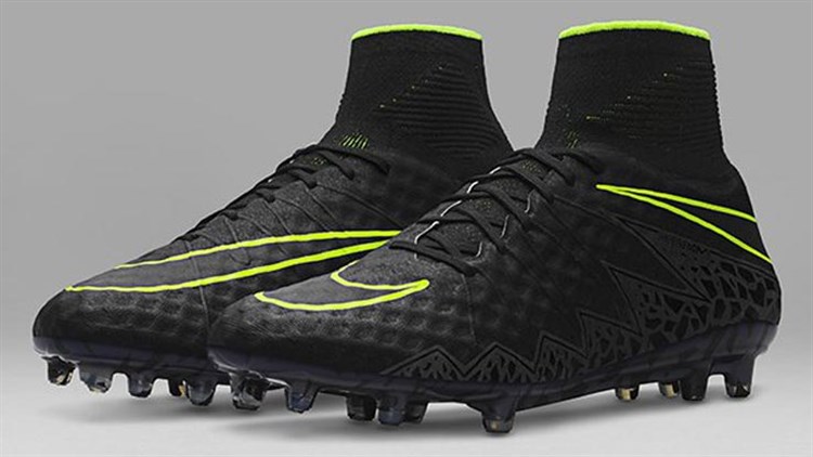 Zwarte Nike Hypervenom Phantom Ii Pitck Dark Voetbalschoenen