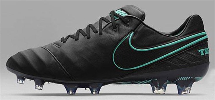 Zwarte Nike Tiempo Legend V Voetbalschoenen