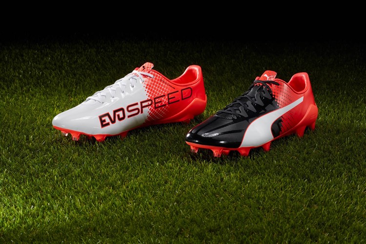 Zwart Witte Puma Evospeed Voetbalschoenen 2