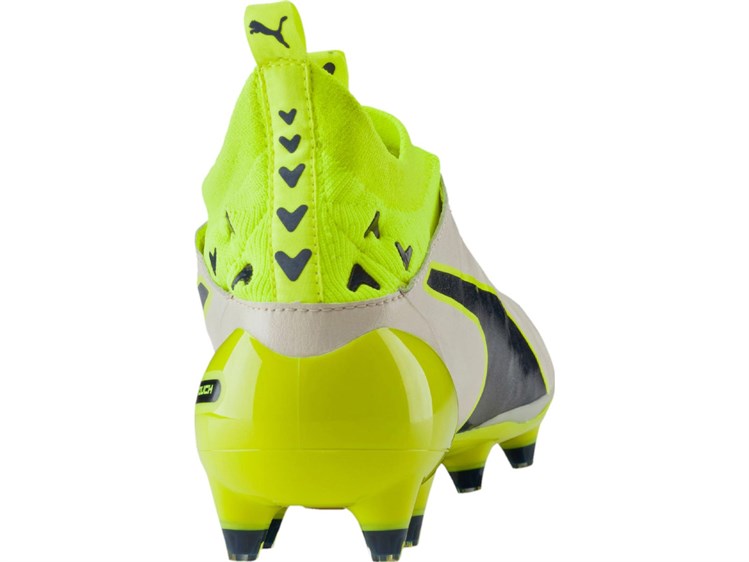 Witte Puma Evo TOUCH Voetbalschoenen 4