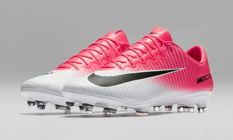 Roze Nike Mercurial Vapor XI Motion Blur voetbalschoenen