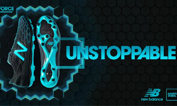 New Balance lanceert navy blauwe Visaro 2 FORCE voetbalschoenen met special effect