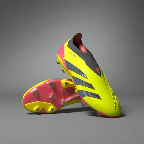 adidas Predator voetbalschoenen zonder veters Citrus Energy pack - Fel geel