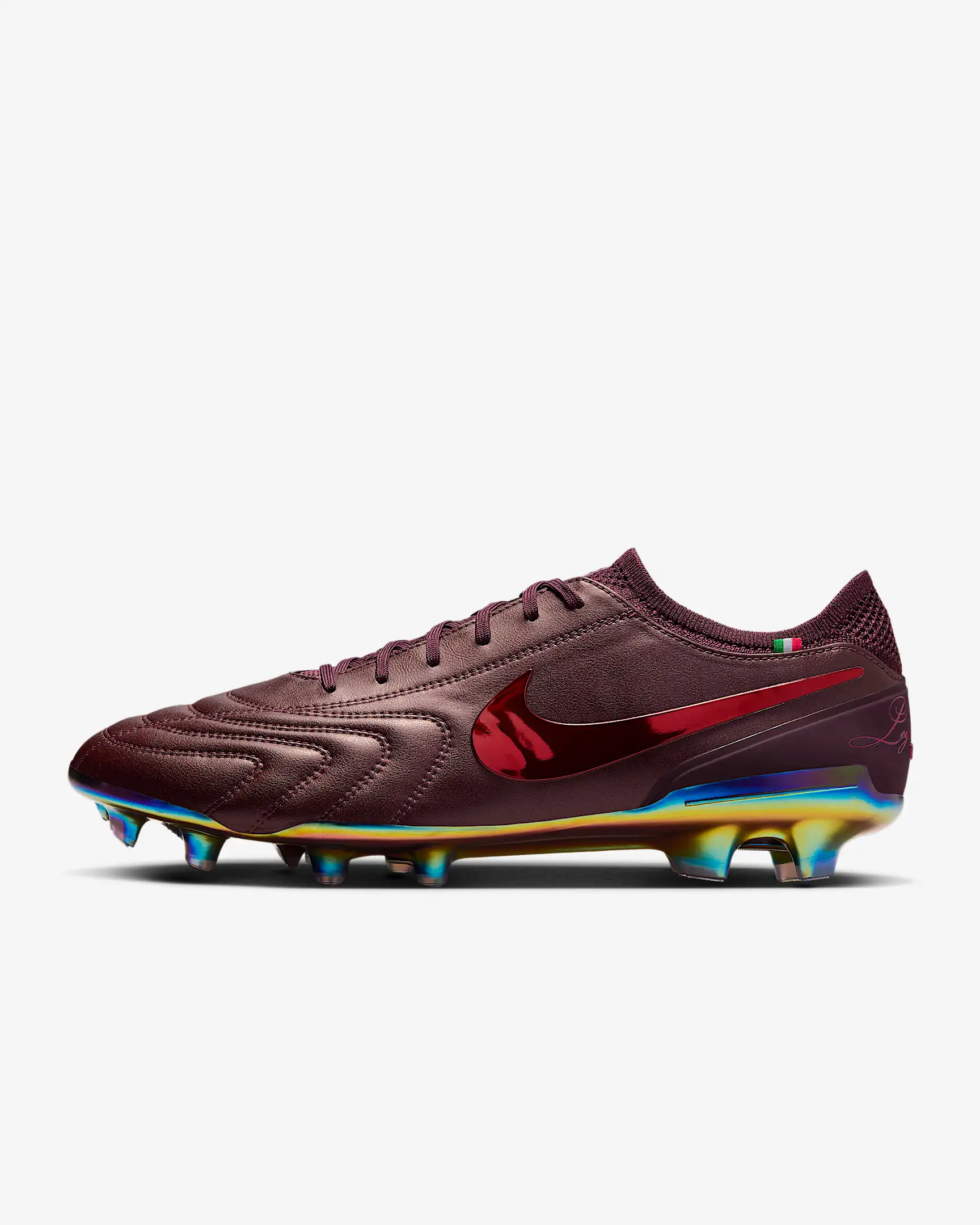 Bordeaux Nike Tiempo Luxe voetbalschoenen ode aan Andrea Pirlo