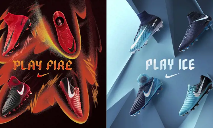 Nike lanceert de nieuwe PLAY FIRE en PLAY ICE voetbalschoenenpacks!