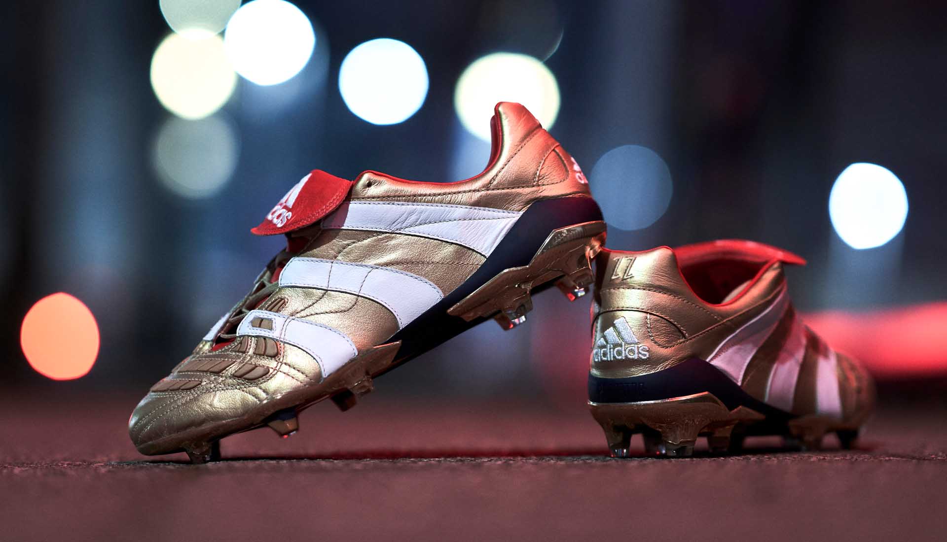 gouden adidas sneakers