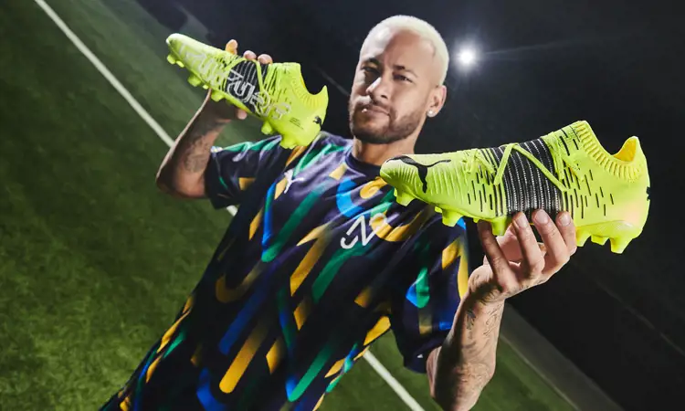 Gele Puma Future Z voetbalschoenen GameOn pack