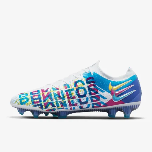 Lage Nike Phantom GT 3D voetbalschoenen - Wit/Blauw/Roze/Geel