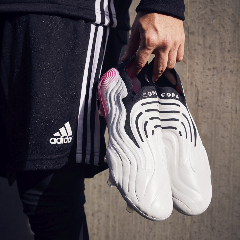 Wit/zwart/roze adidas Copa Sense voetbalschoenen Superspectral pack