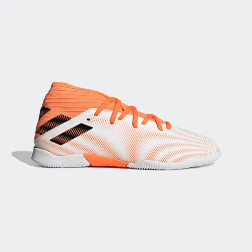 adidas Nemeziz zaalvoetbalschoenen voor kinderen - Wit/Oranje