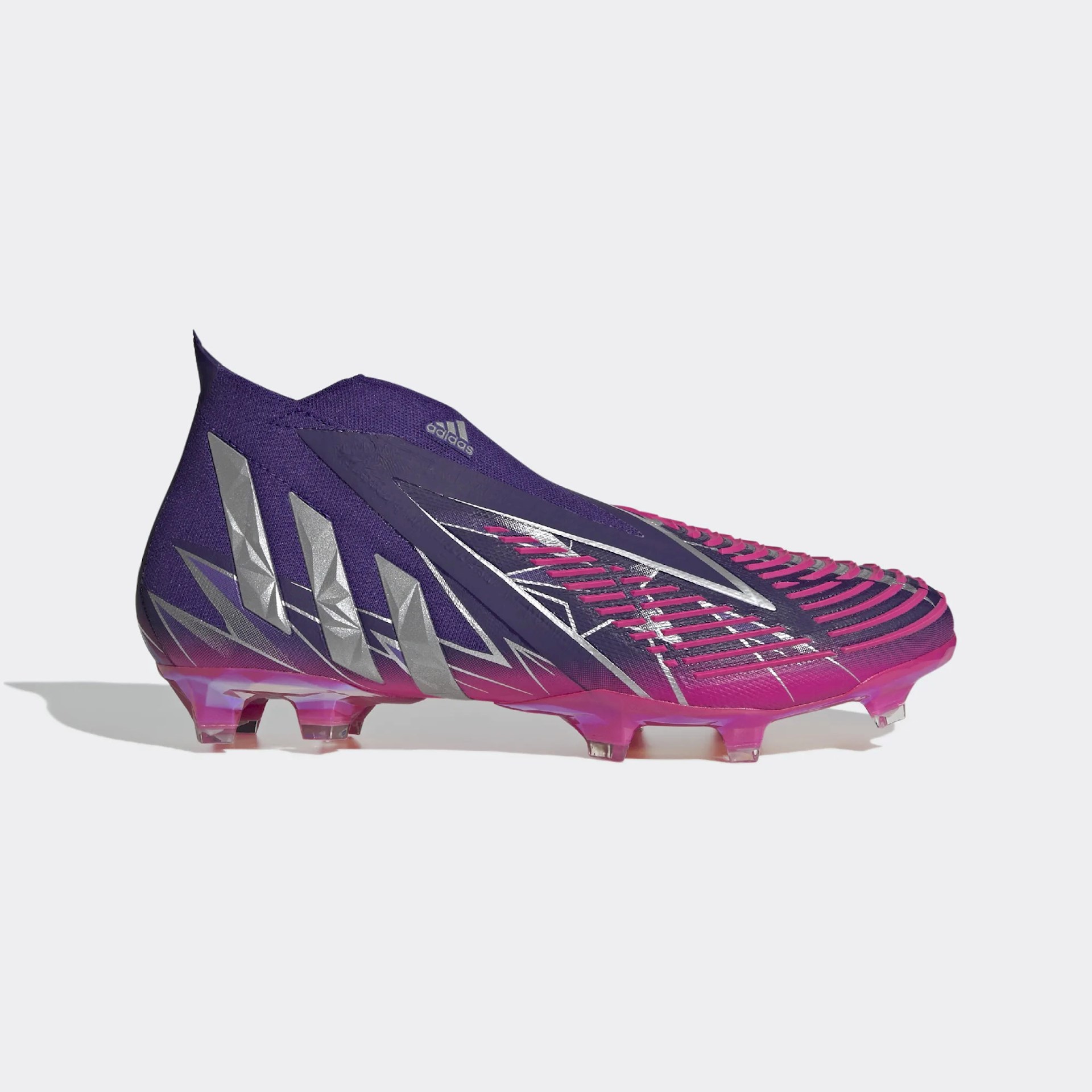 Paars/roze adidas Predator Edge voetbalschoenen