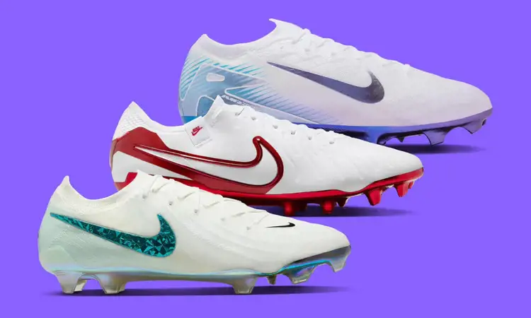 Nike voetbalschoenen uit het Chromatic pack wit met opvallende kleuren