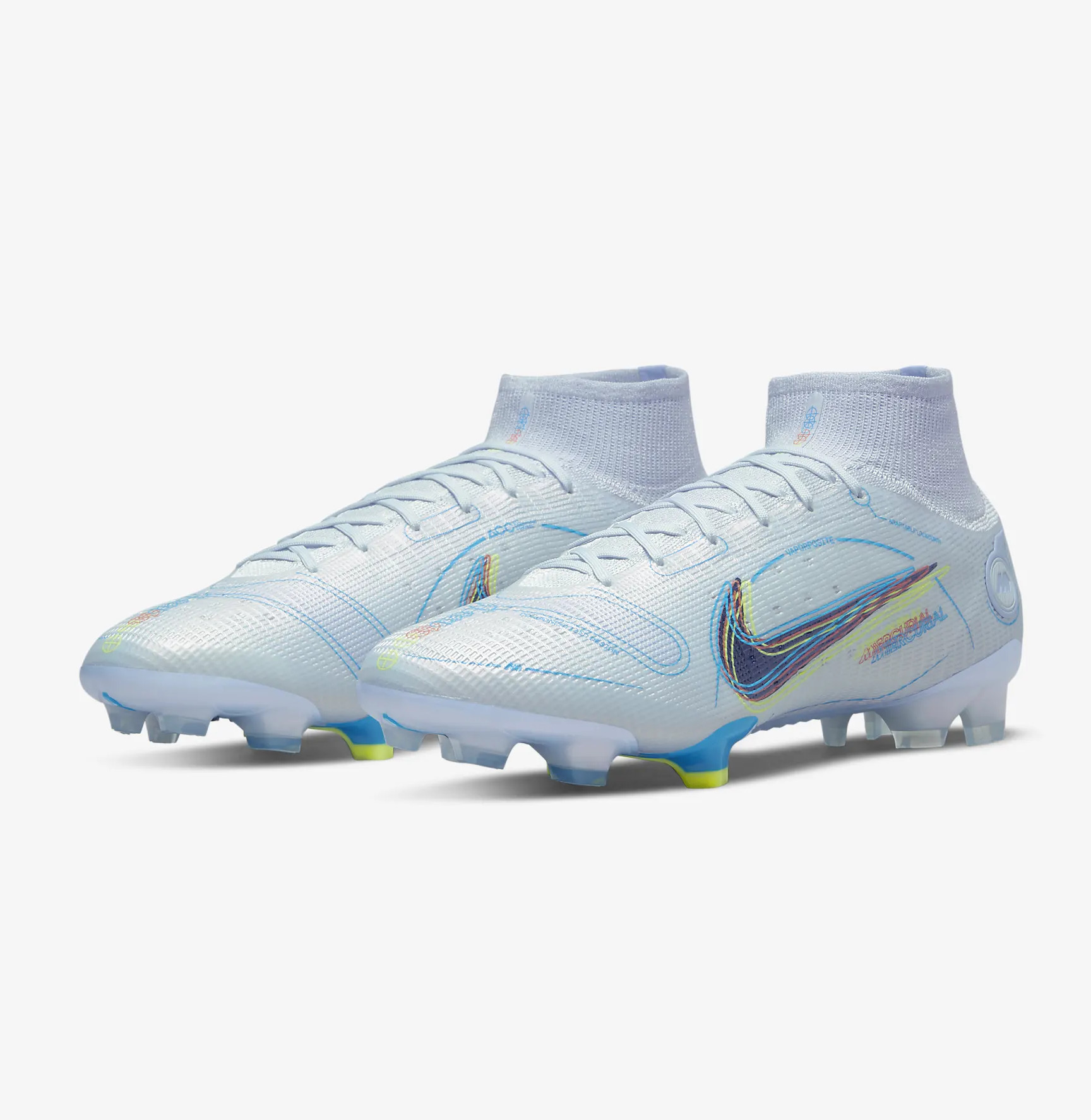 Witte Nike Mercurial Superfly voetbalschoenen Progess pack