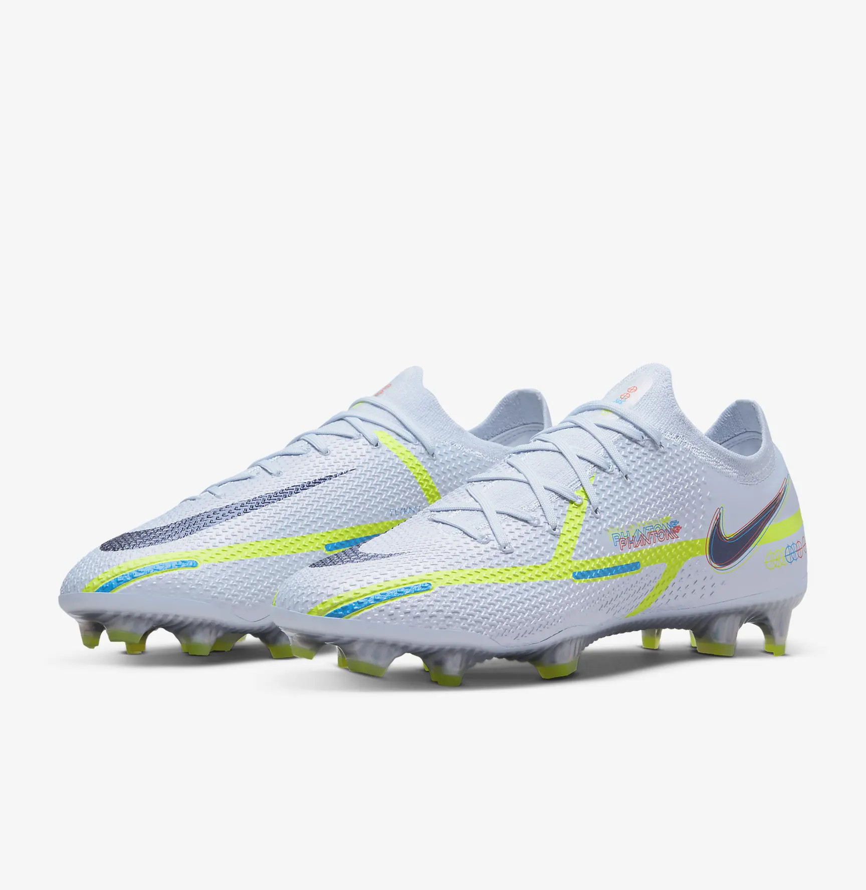 Witte Nike Phantom GT voetbalschoenen Progress pack