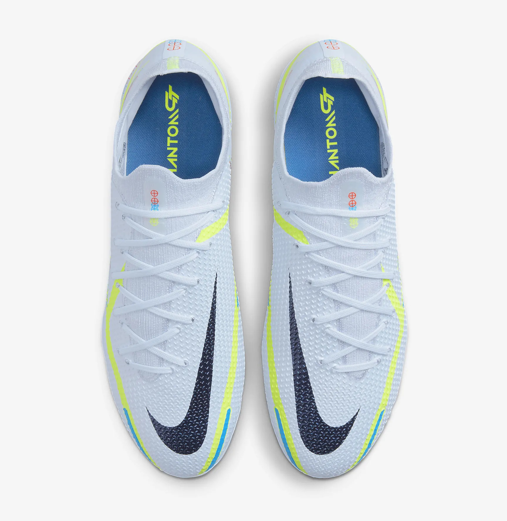 Witte Nike Phantom GT voetbalschoenen Progress pack