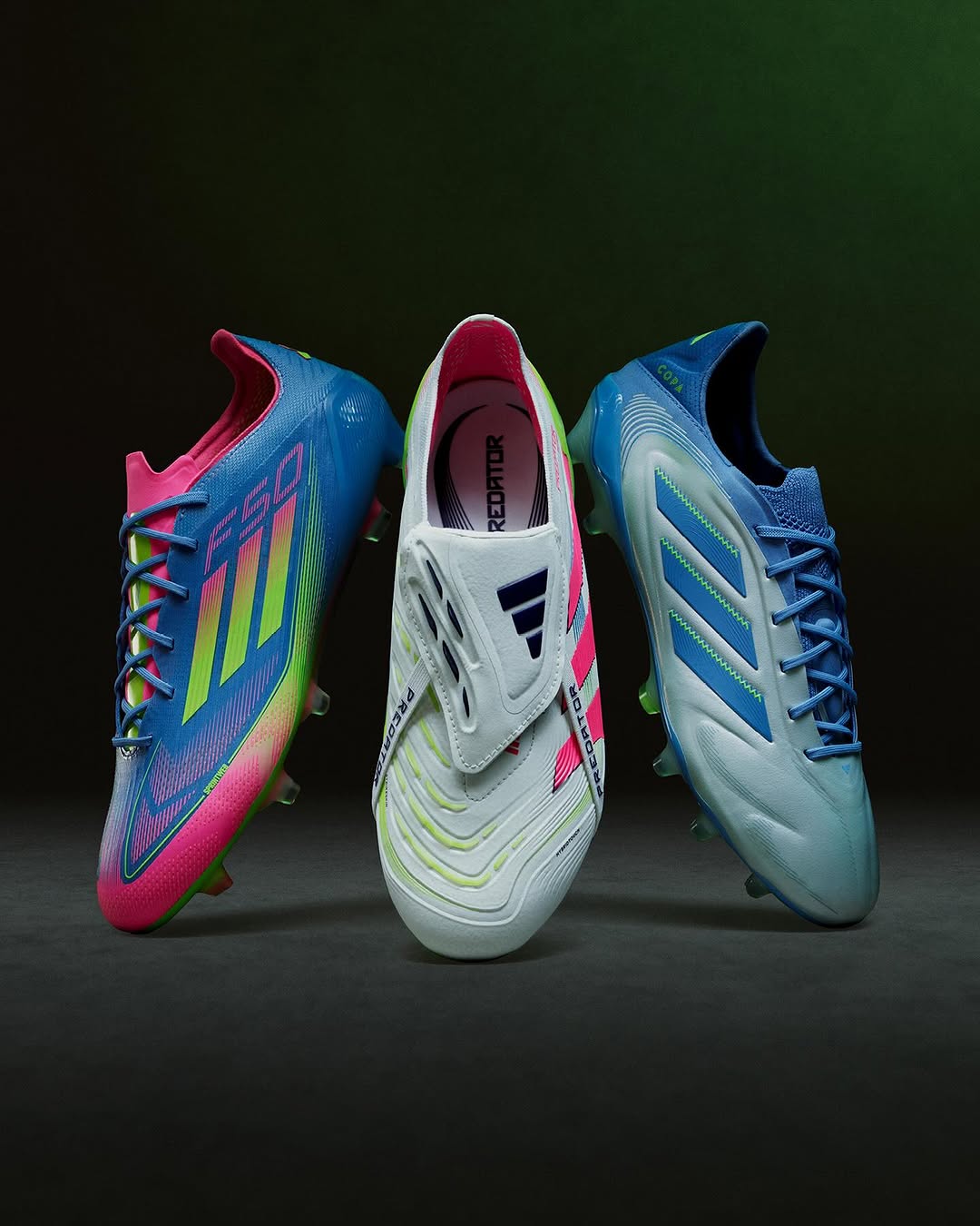 Voetbalschoenen adidas Celestial Victory pack hebben vrolijke kleuren!