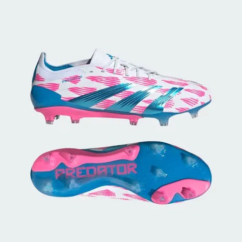 adidas Predator voetbalschoenen met veters Reemergence pack - Wit/Roze/Lichtblauw