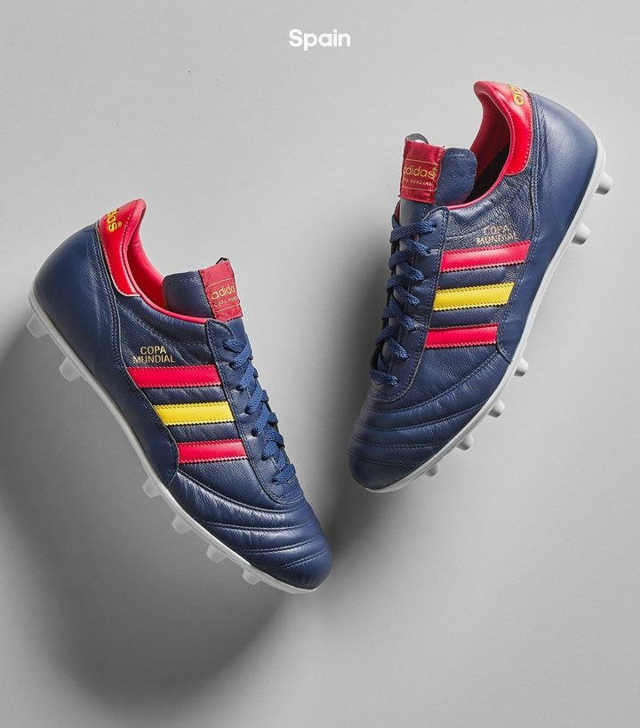 adidas lanceert Copa Mundial voetbalschoenen in kleuren voetbalshirts landen