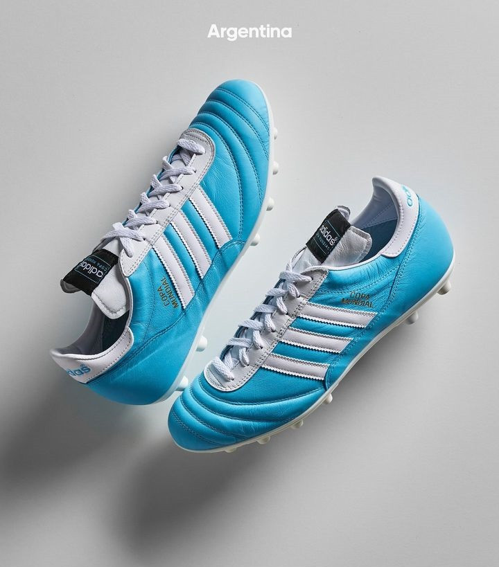 adidas lanceert Copa Mundial voetbalschoenen in kleuren voetbalshirts landen