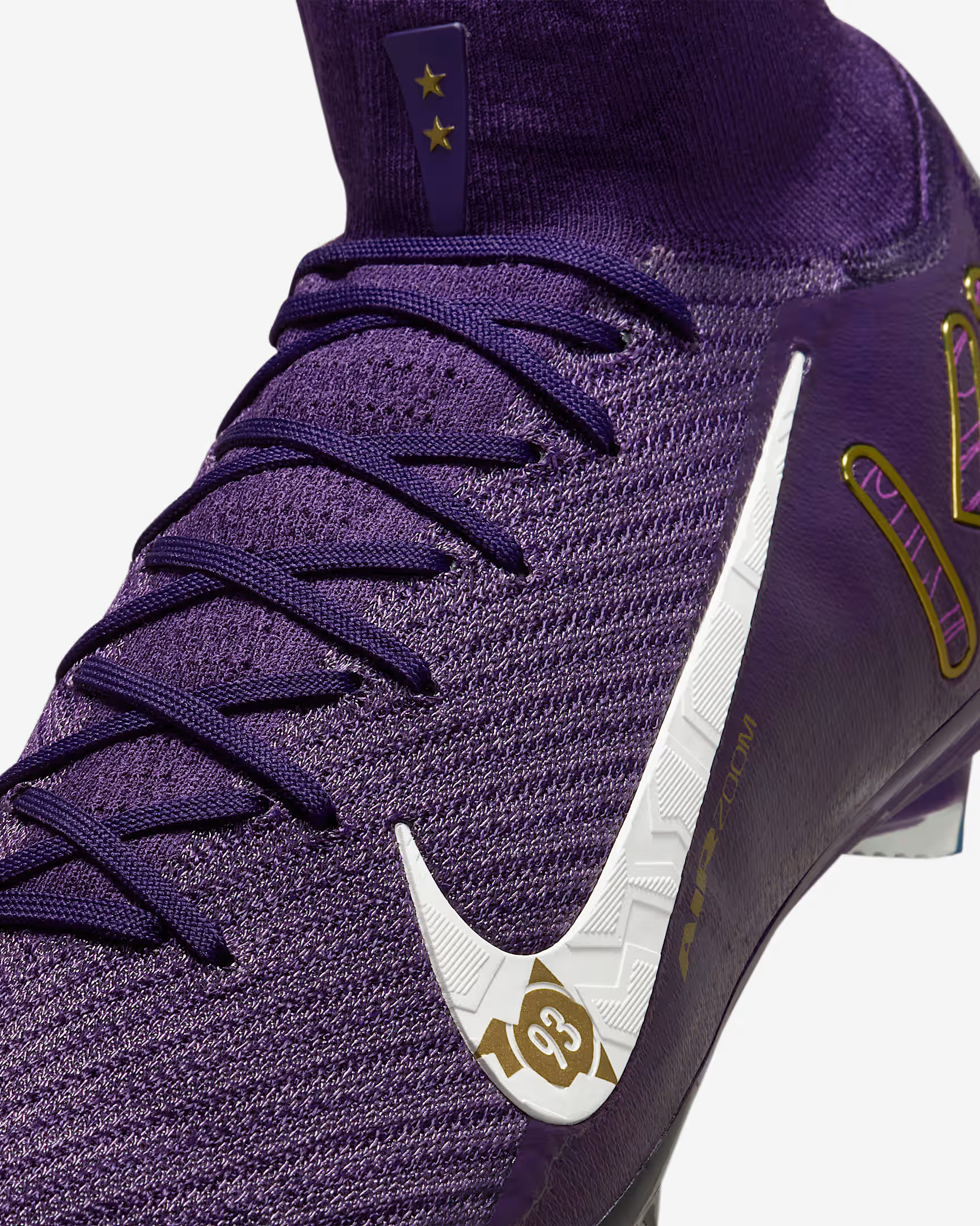 Paarse Nike Mercurial Superfly voetbalschoenen Mbappé eerbetoon aan eerdere schoenen