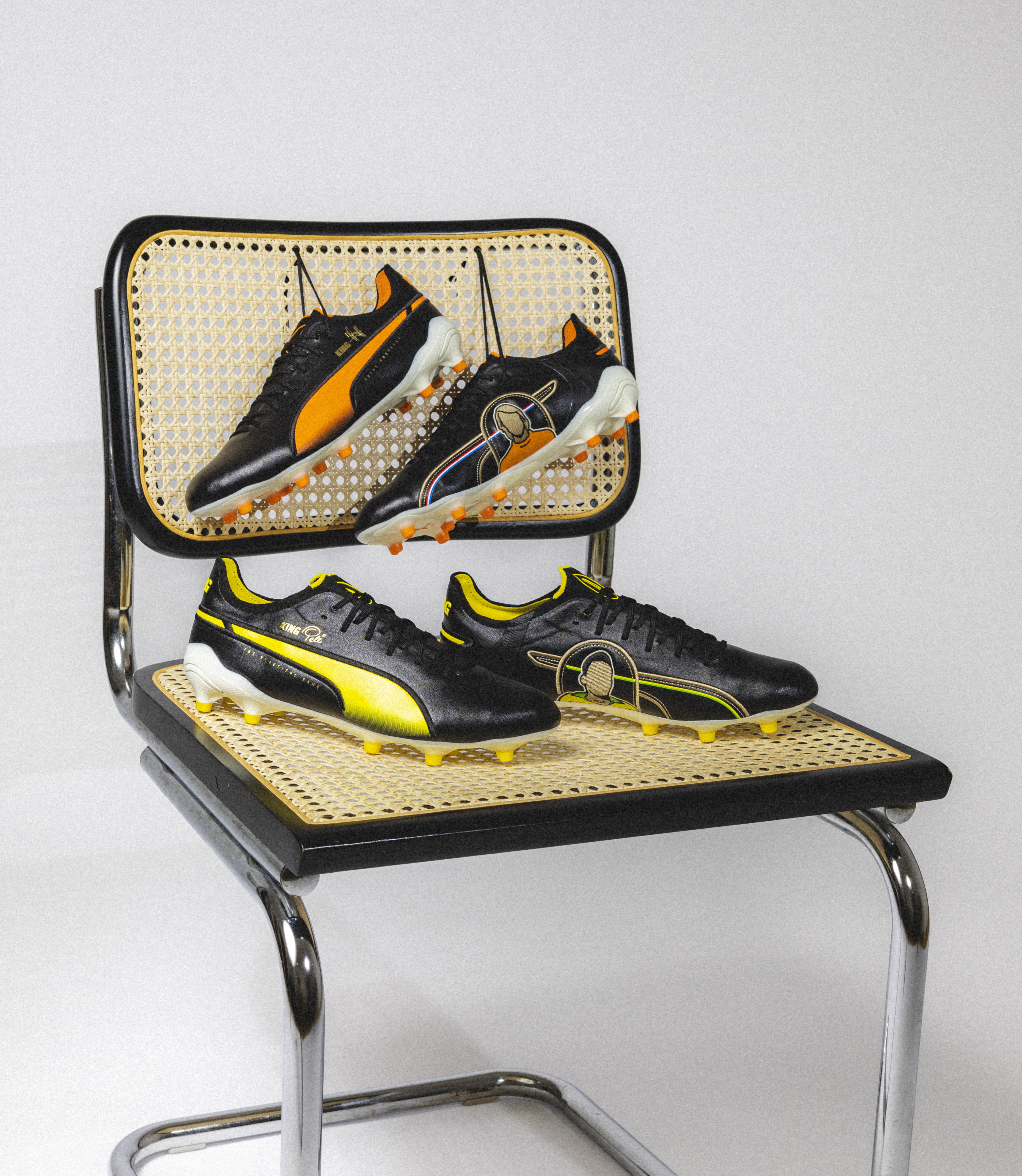 Puma eert Cruijff en Pele met nieuwe Puma King voetbalschoenen